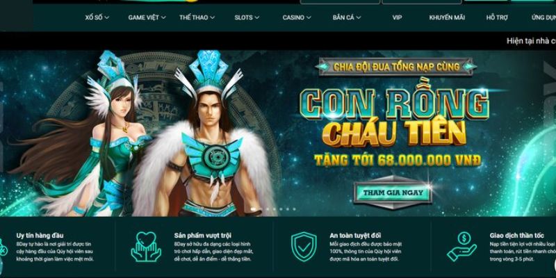 Đánh giá ưu điểm tại Casino 8DAY