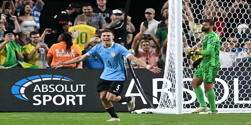 Kết quả Brazil thua Uruguay